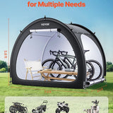 Tenda para Armazenamento de Bicicletas VEVOR, para 4 a 5 Bicicletas, Espaçosa, para Uso Externo