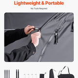 Tenda para Armazenamento de Bicicletas VEVOR, para 4 a 5 Bicicletas, Espaçosa, para Uso Externo